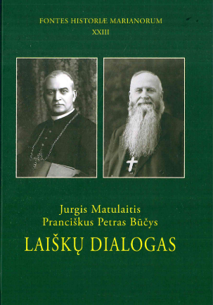 Jurgis Matulaitis, Pranciškus Petras Būčys. Laiškų dialogas